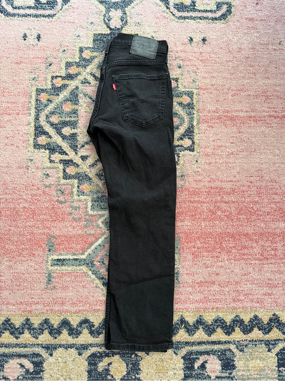 Vintage | Levi's Black Men's Straight Jeans